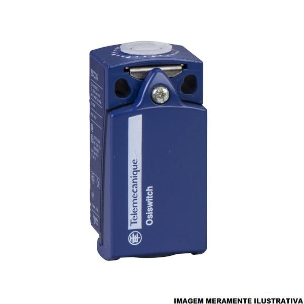 Fim de Curso Ação Rápida ZCD 10A 240VCA Corpo Metálico Caixa Estreita sem Cabeçote Atuador 1NA+1NF