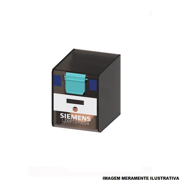 Relé Interface Relé Interface LZS 6A 24VCC 4 Contatos Reversíveis Plug-in