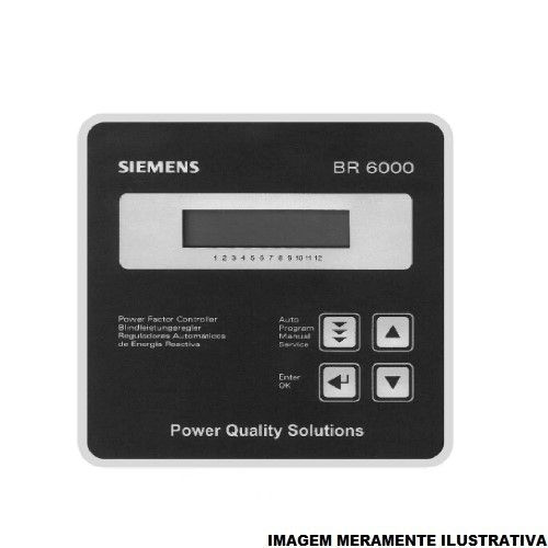 Controlador Fator de Potência Automático 12 Estágios 220VCA