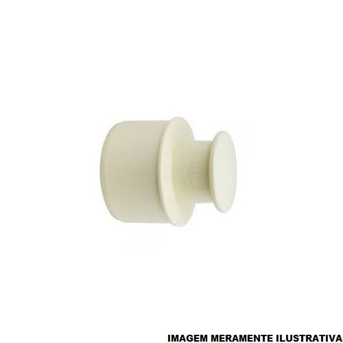 Plugue Plugue PVC 100 mm Classe 8 Branco Esgoto