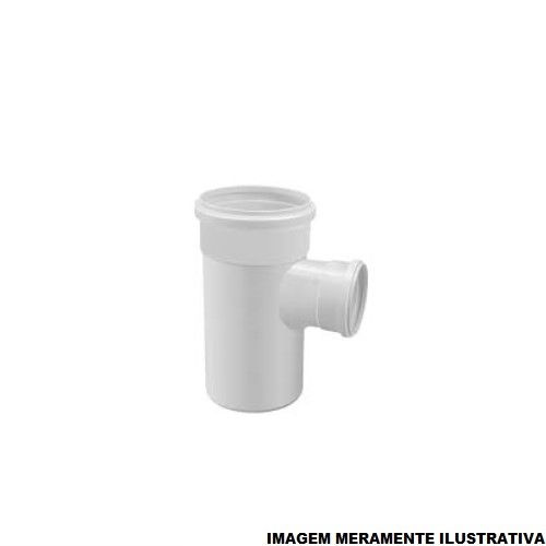 Te PVC 350 mm Classe 8 Branco Esgoto