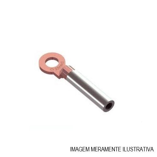 Terminal Bimetálico a Compressão sem Isolação 150,00 mm² para Cabo com 1 Furo M13
