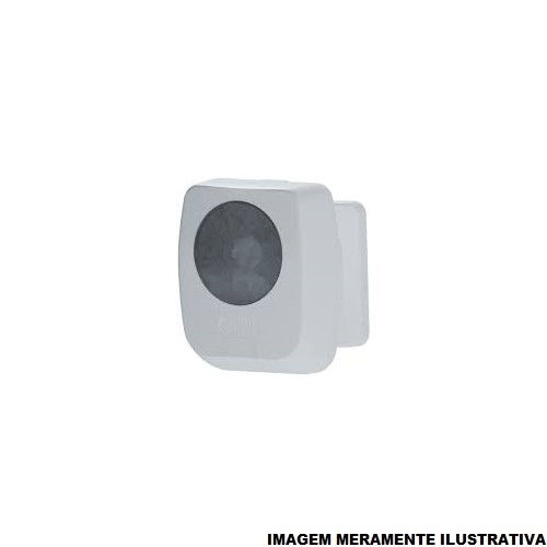 Sensor Presença Teto Sobrepor Articulável 360G Bivolt Branco Alcance 7 M Smart X-Control