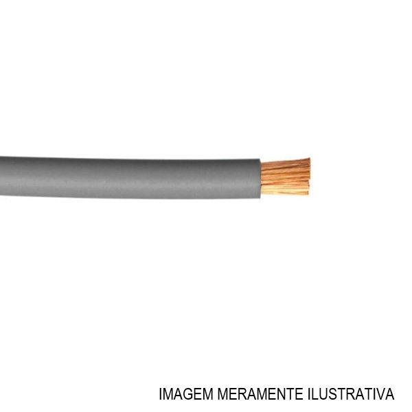 Cabo Cobre Isolado HEPR 90G 0,6/1 kV 1x 16,00 mm² Flexível Branco NBR 7286 Classe 5