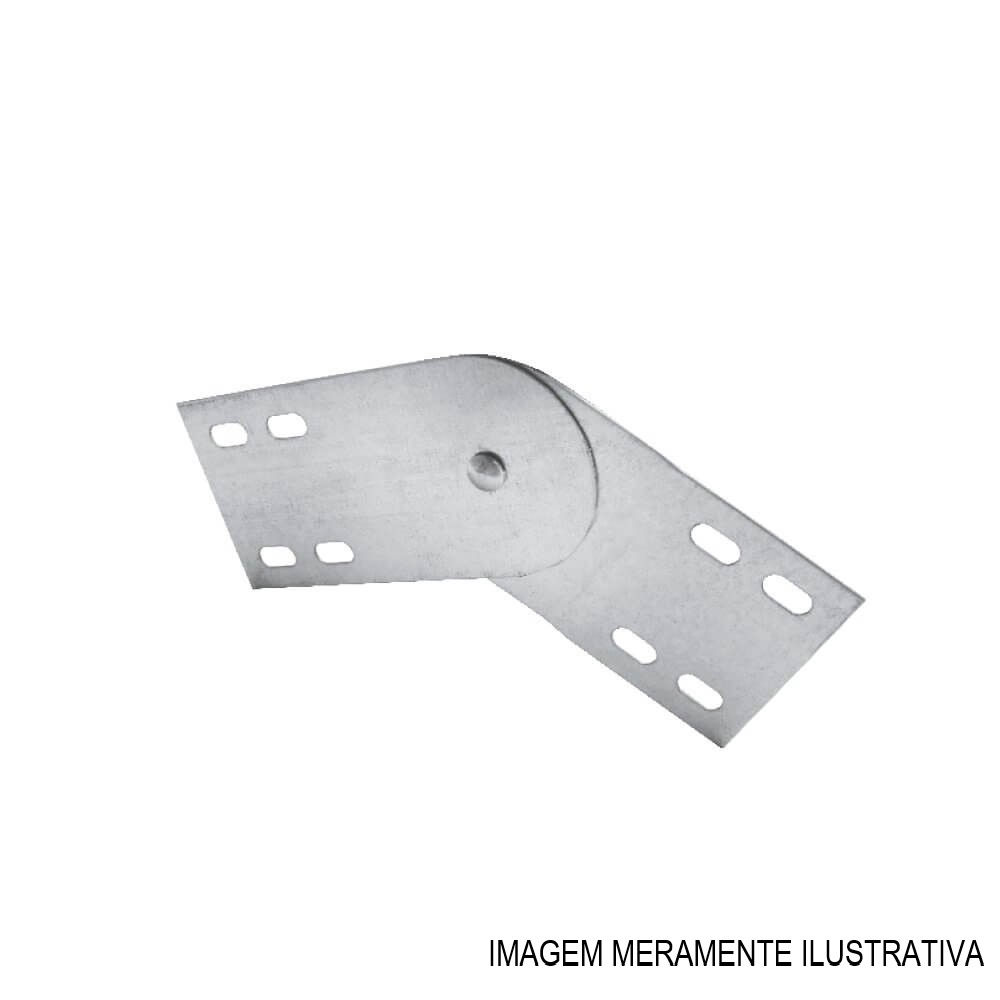 Junção Articulada Galvanizada Eletrolítica para Leito 100 mm