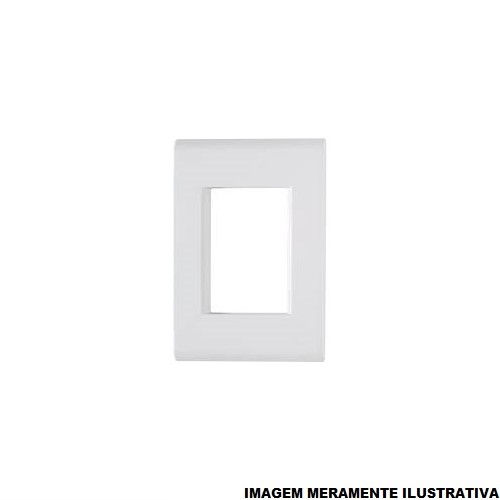 Placa PVC para 3 Módulos 4x2 Cava Linha Origen