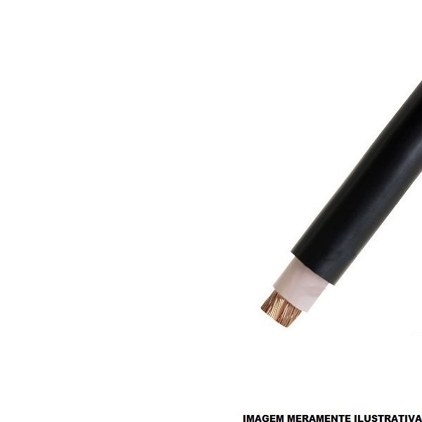 Cabo Cobre Isolado HEPR 90G 0,6/1 kV 1x 150,00 mm² NAX FLEX Preto NBR 7286 Classe 5