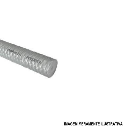 Isolante Blindado Flexível Polietileno 1"X25 mm com 2 M Branco Polipex Inverter Água Quente