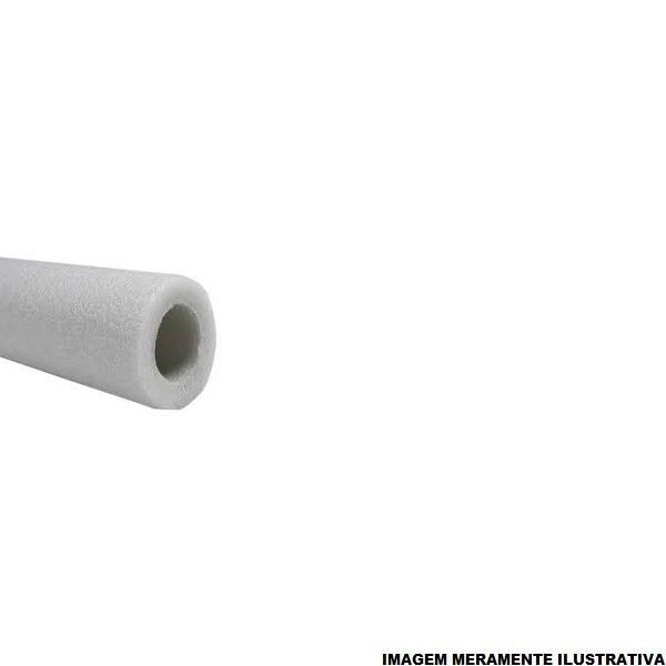 Isolante Térmico Flexível Polietileno 10x35 mm com 2 M Polipex Água Quente