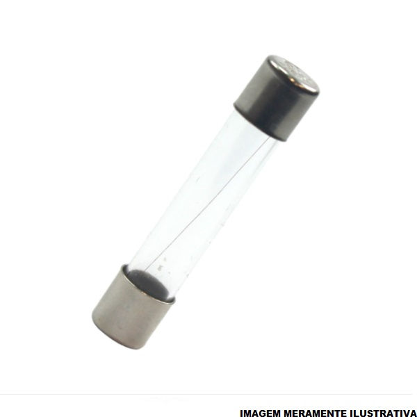 Fusível Vidro 0,5A 6,3x32 mm 250VCA