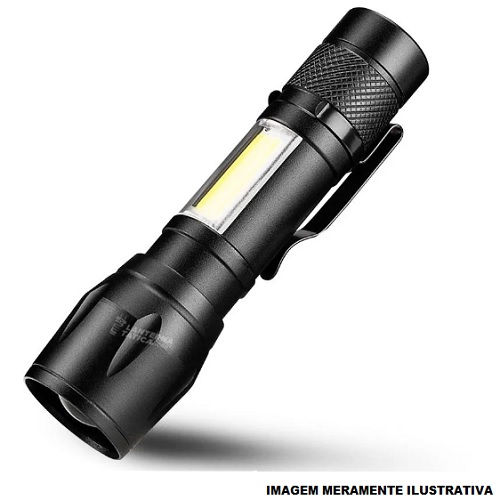 Lanterna Recarregável Portátil LED XML T9 Longo Alcance 5.400.000 lm