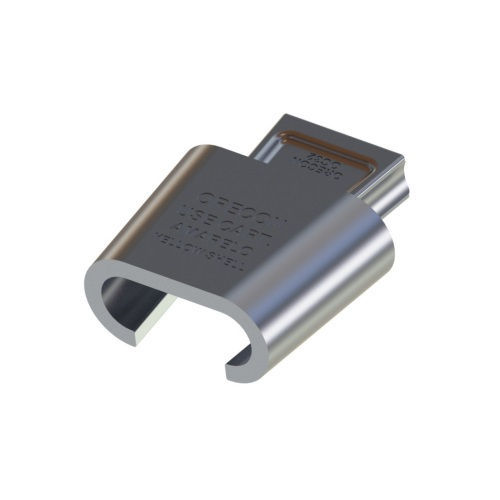 Conector Cunha Alumínio P-636MCM/954MCM D-300MCM-477MCM com Cartucho Metálico Amarelo CN23