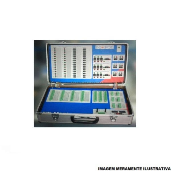 Maleta Portátil Alumínio Teste I/O 125VCC para Equipamentos