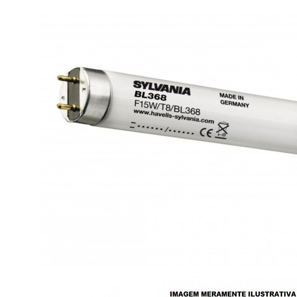 Lâmpada Luz Negra 15W Tubular T8G13 Ultravioleta 14.000H