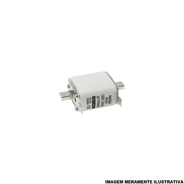 Fusível NH Porcelana Ultra-Rapido Tamanho 00 100A 500VCA
