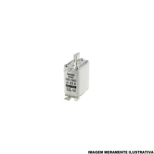 Fusível Fusível NH Ultra-Rapido Tamanho 00 25A 500VCA