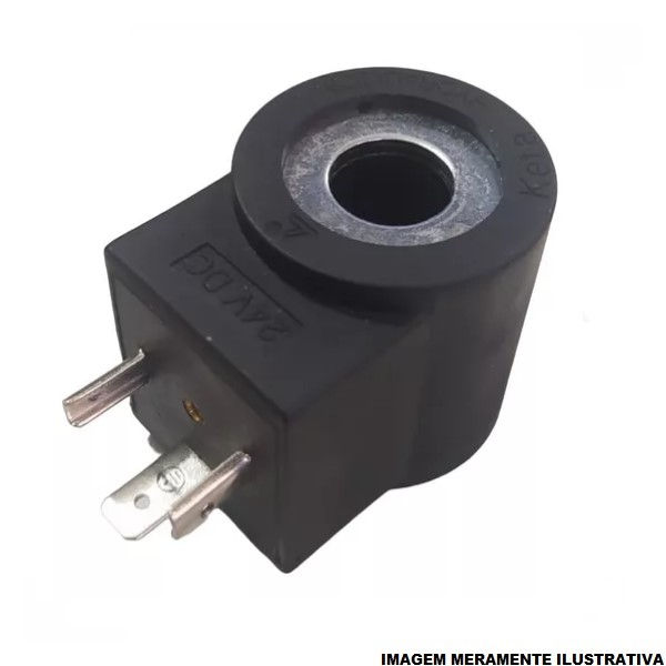 Bobina 18W 24VCC para Solenoide 13 mm