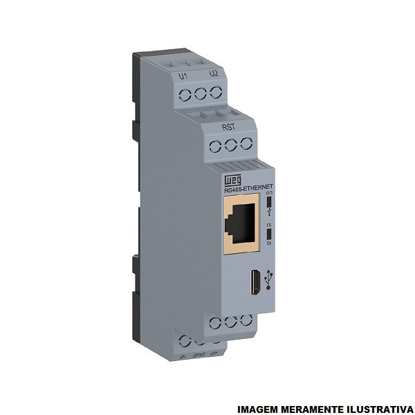 Conversor Interface 18-50VCA/CC RS485-ETHERNET
