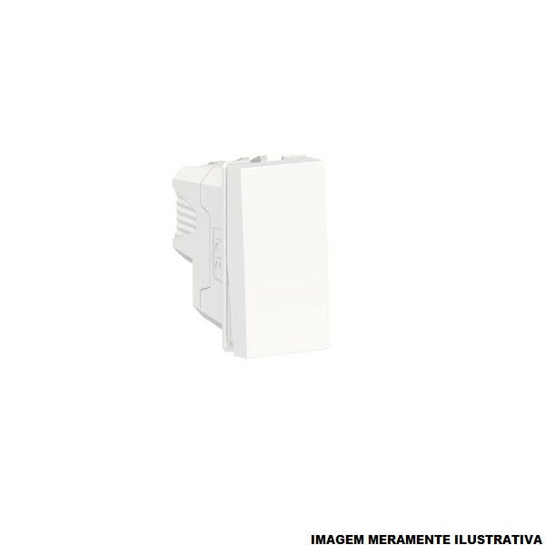 Módulo Módulo Interruptor Intermediário 10A/250VCA PVC Branco Linha Essence Orion Antibacteriano