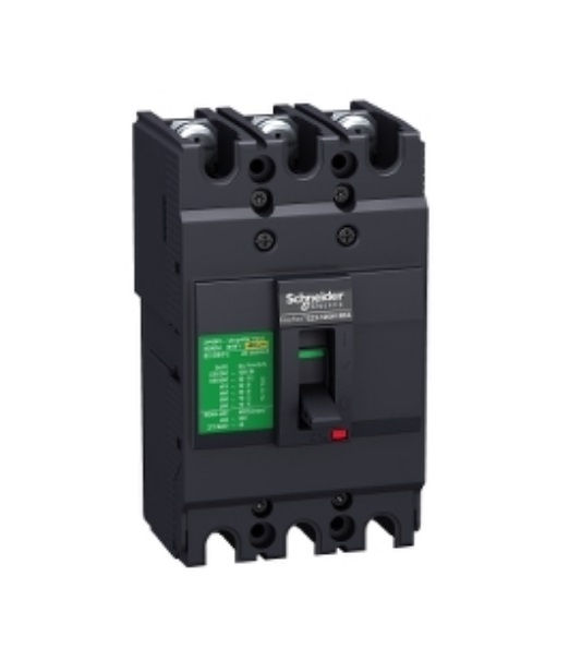 Disjuntor Termomagnético Fixo Tripolar EZC400N 350A 40 KA/36 KA 220/380VCA Caixa Moldada