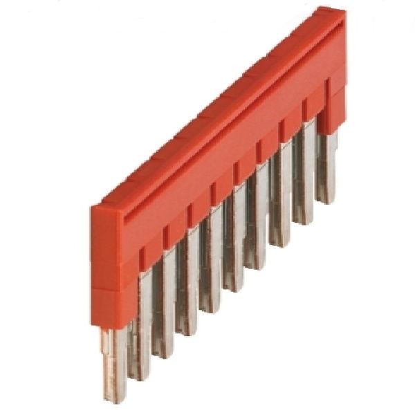 Barramento Cobre para Disjuntor 2,5 mm² para 10 Polos Pente