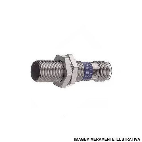 Sensor Indutivo Osisense XS Cilíndrico M8 PNP 12-24VCC 1NA Alcance 2,5 mm com Cabo 3 Fios IP67