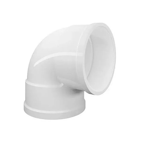 Joelho PVC 90G 350 mm Classe 8 Branco Esgoto