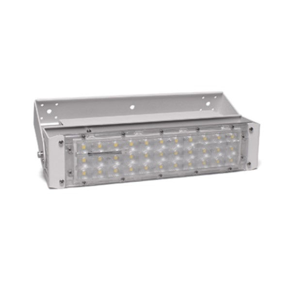 Projetor Led Sobrepor 75W 90G Alumínio Bravo 5000K 11250 lm Bivolt Branco IP66 100.000H