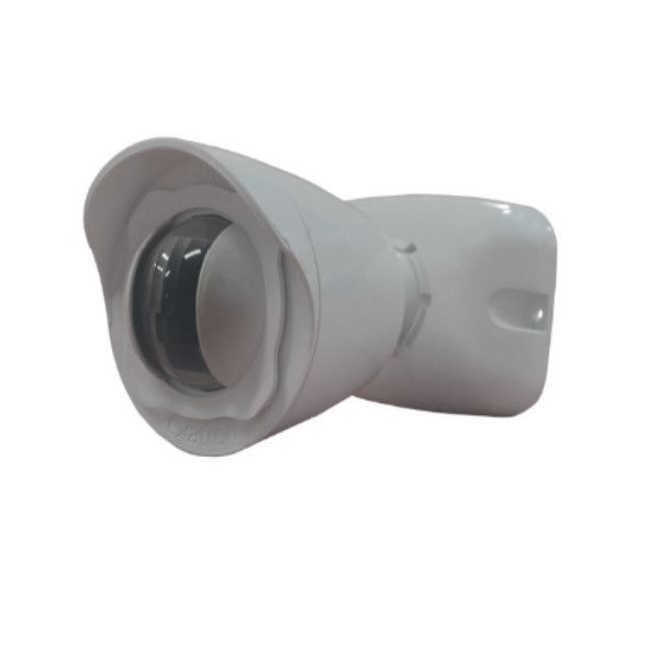 Sensor Presença Parede Touch Modular Sobrepor Externo 135G Bivolt Branco Alcance 12 M Smart X-Control