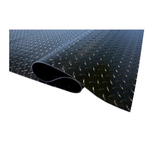 Tapete Isolante Elétrico Borracha 1000x1000x3,5 mm 20 kV Preto Classe 2