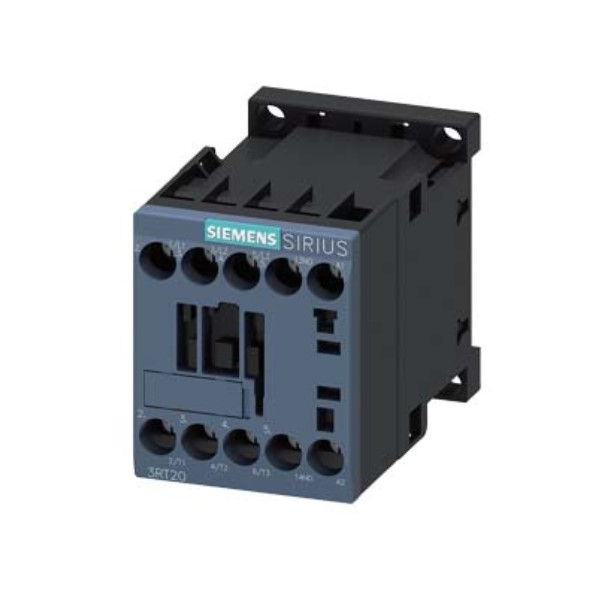 Contator Principal Tripolar 9A Mini S00 1NA 110VCA 60 Hz 3RT2016 Conexão para Parafuso