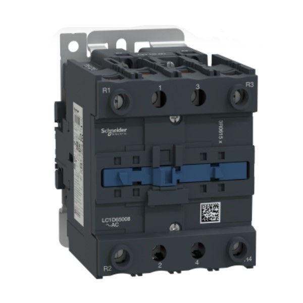 Contator Principal Tetrapolar 80A/AC1 48VCA 50/60 Hz LC1D65 2 Polos na + 2 Polos NF Tesys-d Conexão para Parafuso