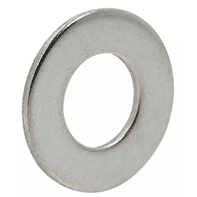 Arruela Redonda Lisa Zincada 1/2"
