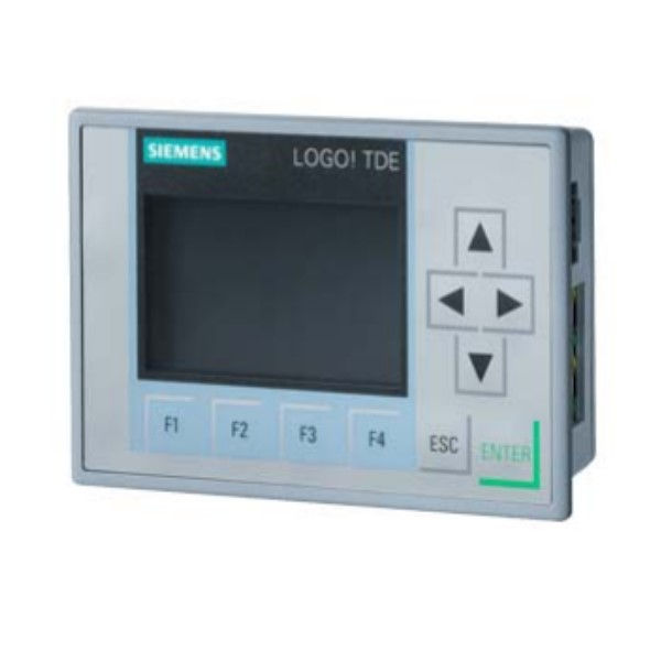 Interface Homem Máquina LOGO!8TDE 6 Linhas 12/24VCC/VCA para Logo Básico 3 Cores ETHERNET Industrial IP65