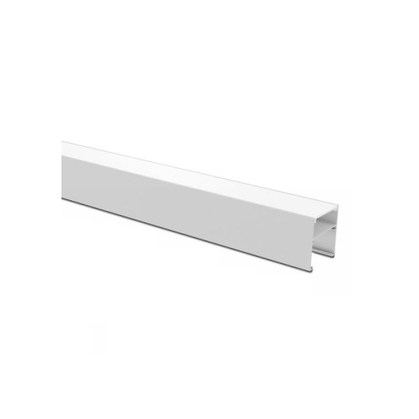 Perfil Sobrepor Zenith 50x50 Alumínio Branco 50x50x3000 mm para Fita LED