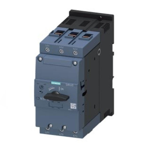 Disjuntor Motor Tripolar 3RV2041 36,00-50,00A Classe 10 com Acionamento Rotativo DIN S3 Conexão para Parafuso