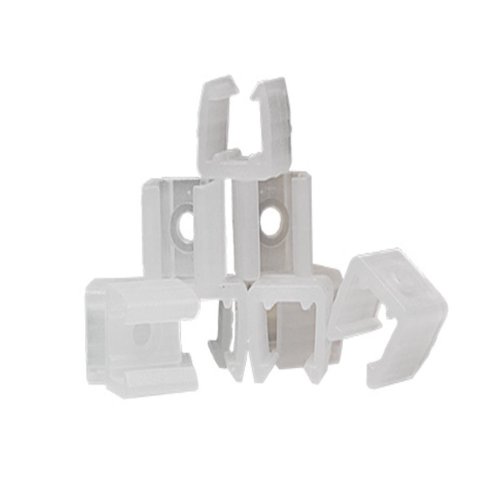 Kit Fixação para Fita LED PRO COB A62 com 20 Clips de Fixação