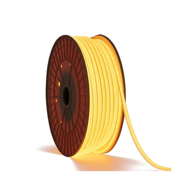 Fita Led PRO COB 220V Metro Âmbar IP65 10W/M sem Fonte 15.000H