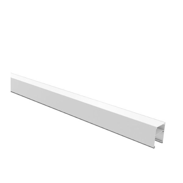 Perfil Sobrepor Zenith 50x50 Alumínio Branco 50x50x1000 mm para Fita LED