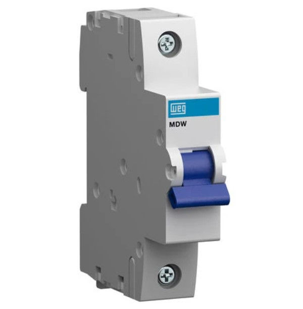 Disjuntor Termomagnético Fixo Unipolar MDWP C 6A 3KA 380VCA DIN