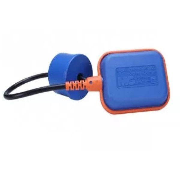 Chave Boia PVC Ecológica 15A Unipolar Superior/Inferior 250VCA 102,5x80 mm com Cabo 10 M
