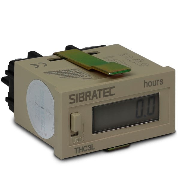 Controlador Horímetro Digital THC3 L 0A 999999.9H 220VCA 21,8x44,5 mm