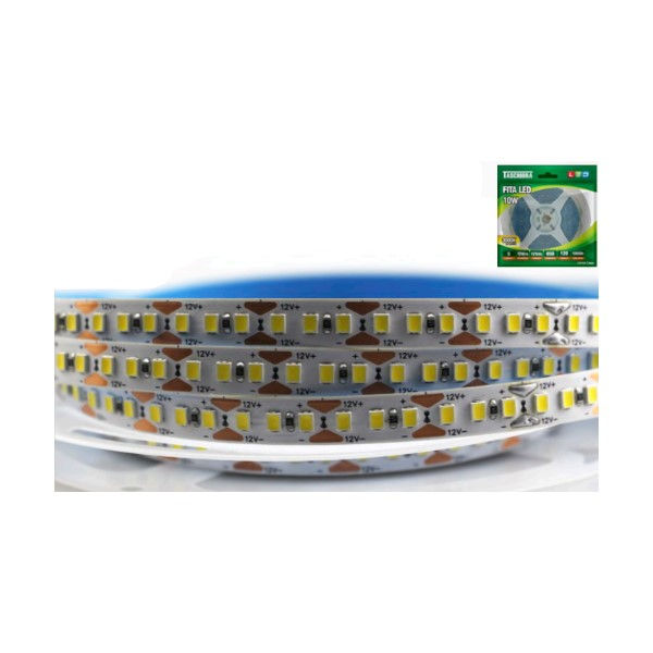 Fita Led 12V 5 M 4000K 1200 Lm/m IP20 16W/M sem Fonte 10.000H