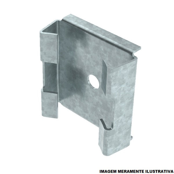 Selador Selador Galvanizada a Fogo 116x100 mm para Cruzeta Metálica