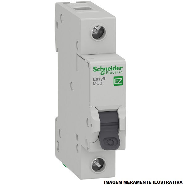 Disjuntor Termomagnético Fixo Unipolar EASY9 C 10A 5 KA/3 KA 127/220VCA DIN