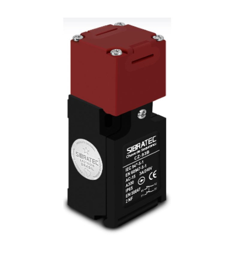 Fim de Curso Ação Rápida CZ-93B 3A 250VCA Corpo PVC Caixa Estreita 2NF IP65