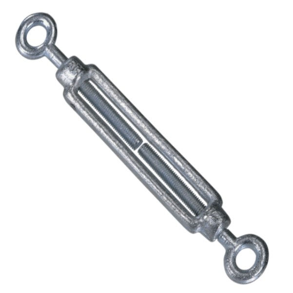 Esticador Galvanizado Eletrolítico para Cabo de Aço Gancho/Olhal
