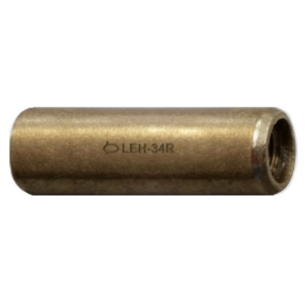 Luva Bronze Roscável para Haste Aterr Prolong 5/8"(15,87 mm)