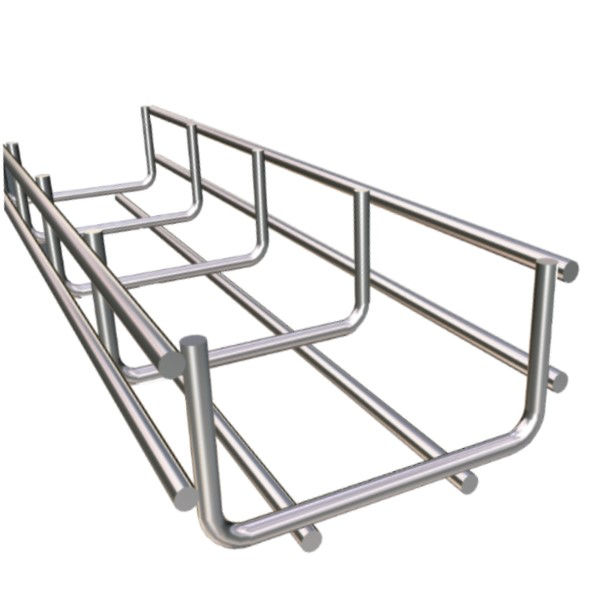 Eletrocalha Aramada Galvanizada Eletrolítica 100x300x3000 mm 3/16"