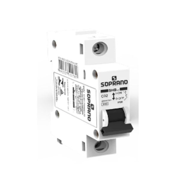 Disjuntor Termomagnético Fixo Unipolar SHB1 C 63A 5 KA/3 KA 127/220VCA DIN